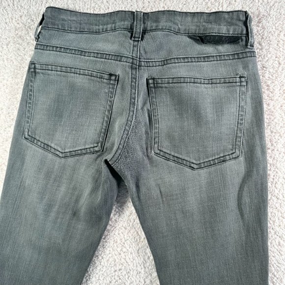 Stella McCartney Jeans Women's 25 Gray Skinny Denim Size 25 (26x34) Fall Utility - Picture 7 of 16